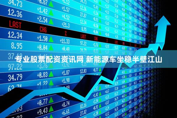 专业股票配资资讯网 新能源车坐稳半壁江山